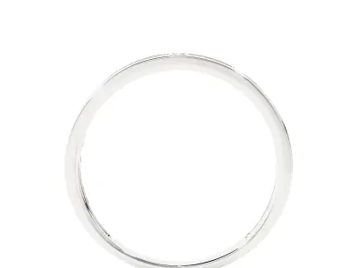 Light Minimalist Diamond Ring 3D print model