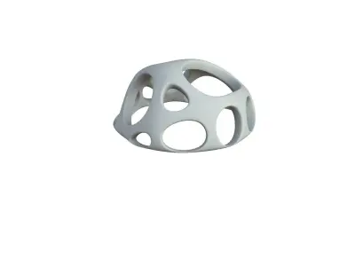 SciFi Cube Object No 55918 Low Poly Shape Low-poly 3D model