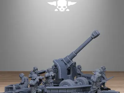 GrimGuard Light Artillery 2 3D print model