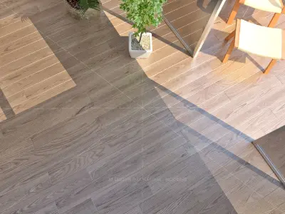 33 Lauzon Oak Natural - Flooring 3D model