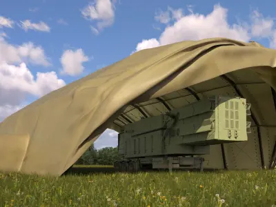  Tactical Radar Module Under Canvas Roof 