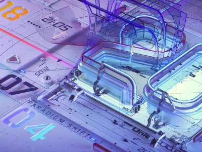 Broadcast Design - C4D Octane Scene File  3D model