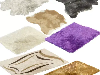 Carpets fur 3D model