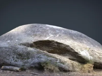 Rock Low-poly 3D model purchase