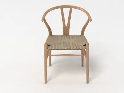 Wishbone Chair 2 3D model
