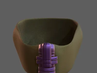 Gas mask helmet 3d model scifi Low-poly  Low-poly 3D model 145