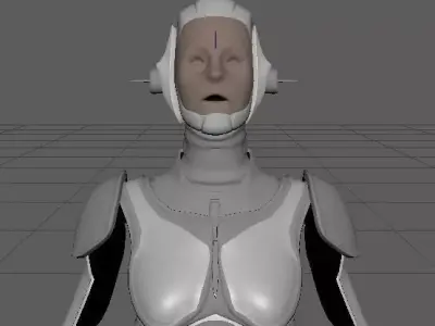 robot pieces 3D model