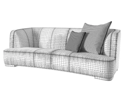 Francis 245 3 Seater Sofa 3D model
