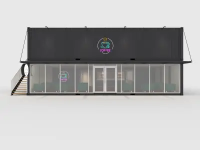 Container Cafe 13 3D model