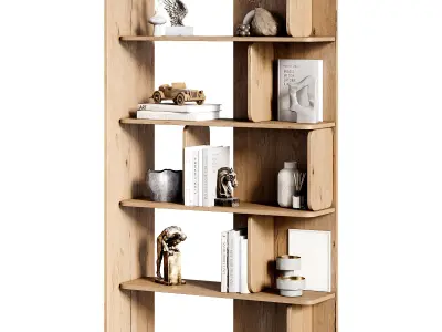 Shelves Decorative - Rack Set 17 3D model