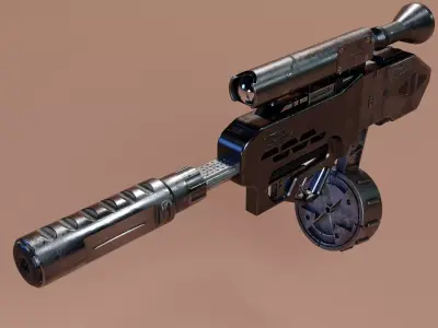 Gurs vol1 Low-poly 3D model