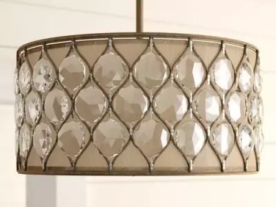 Somona Light Single Drum Pendant 3D model