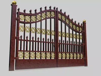 Ferforge Gate 3D model