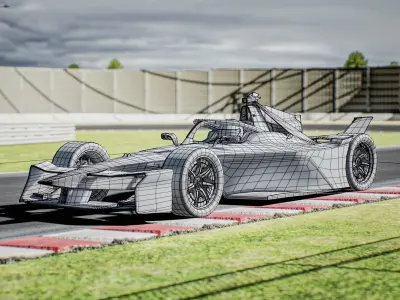  GEN3 Evo Formula E 2025 Race Car 