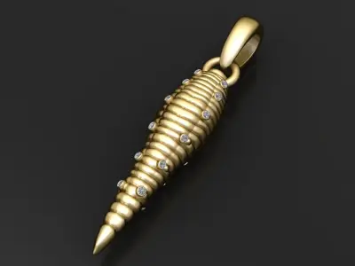 Charm Spiral  3D print model