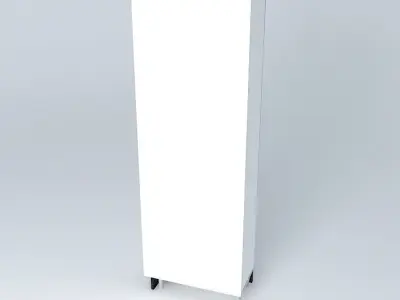 Cabinet with two doors Free 3D model