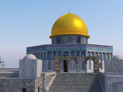   dome of the rock 3d model  3D model