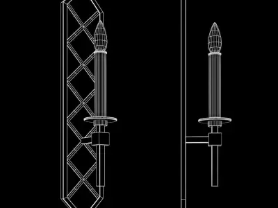 Fine Art Lamps Cienfuegos 889550 3D model