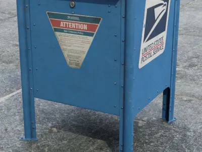 Mailbox  -  UDIM - 2K Textures 3D model