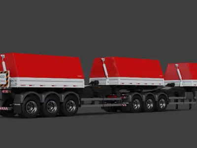  Facchini Bi-trem Bobineiro 9 Eixos 