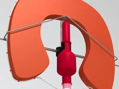 horseshoe lifebuoy 3D model