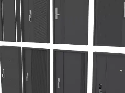 Interior Doors Pack  3D model