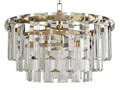 Arden Chandelier Low-poly 3D model