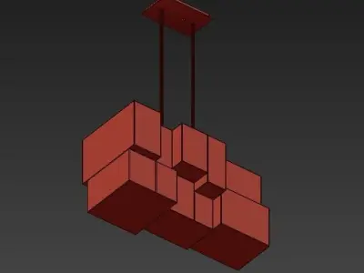 ELK chandelier 3D model order