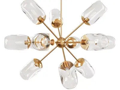 RAMIREZ CHANDELIER Low-poly 3D model