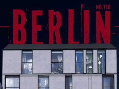 Berlin Street Building NO110 3D model