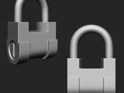 Locks IMM Brush Pack 5 in One 3D model