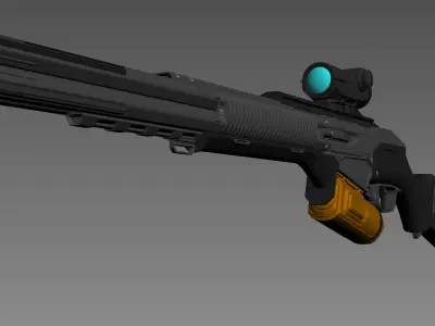 eclipse gta san andreas gun 3D model