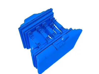 stone temple - Babylon Building - Ancient Babylon Building  3D print model