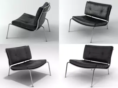 Frog lounge chair 3D model