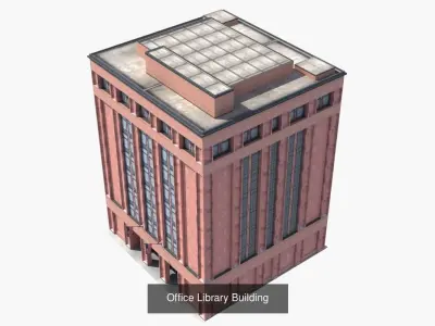 Modern Building Collection 05 3D Model Pack