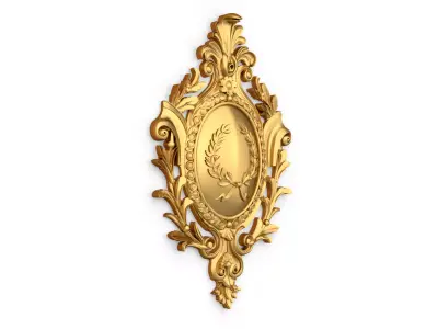 carved classic decorative ornament cnc 3d printing stl 67 3D print model