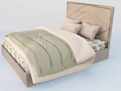 Delphinium Ogioni Bed 3D model