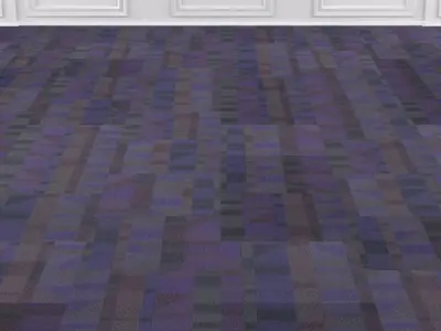Wall to Wall Carpet Tile No 5 3D model