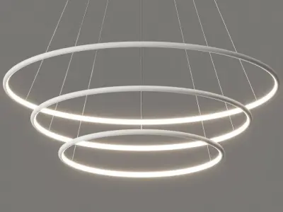 Altavola Design LED Rings No 3 Pendant Lamp 3D model