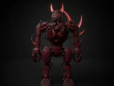 Red Devil The SoulBurner 3D model