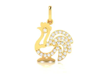 Solitaire Pendants  3D print model 8