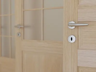 Classic door  Free 3D model purchase