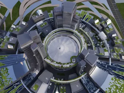 Future Architecture 3D model