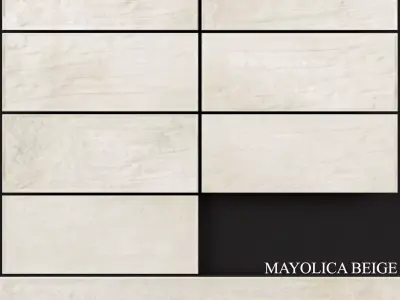 Keros Mayolica Beige 3D model