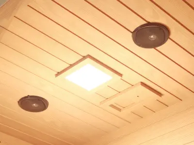 Khan steam room     Sauna Room 3D model