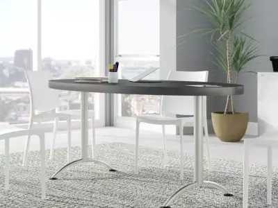 Racetrack Oval Conference Table 3D model