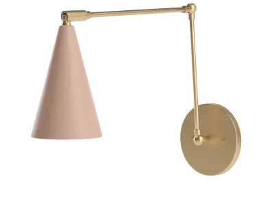 Light Model Collection gold desk lamp 3D model