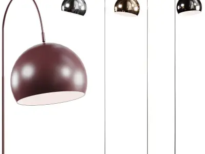 La Redoute Curve Arch Floor Lamp 3D model