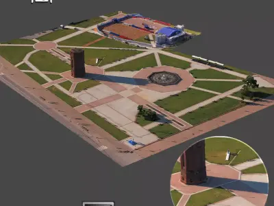 Aerial scan 15 3D model