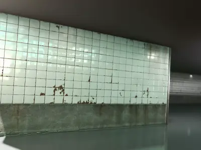 old mosaic wall - VR AR Texture